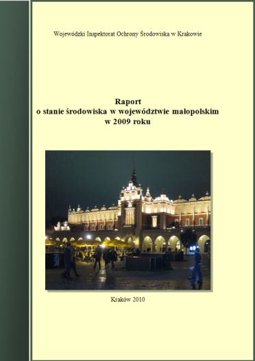 Raport o stanie środowiska w województwie małopolskim w 2009 roku
